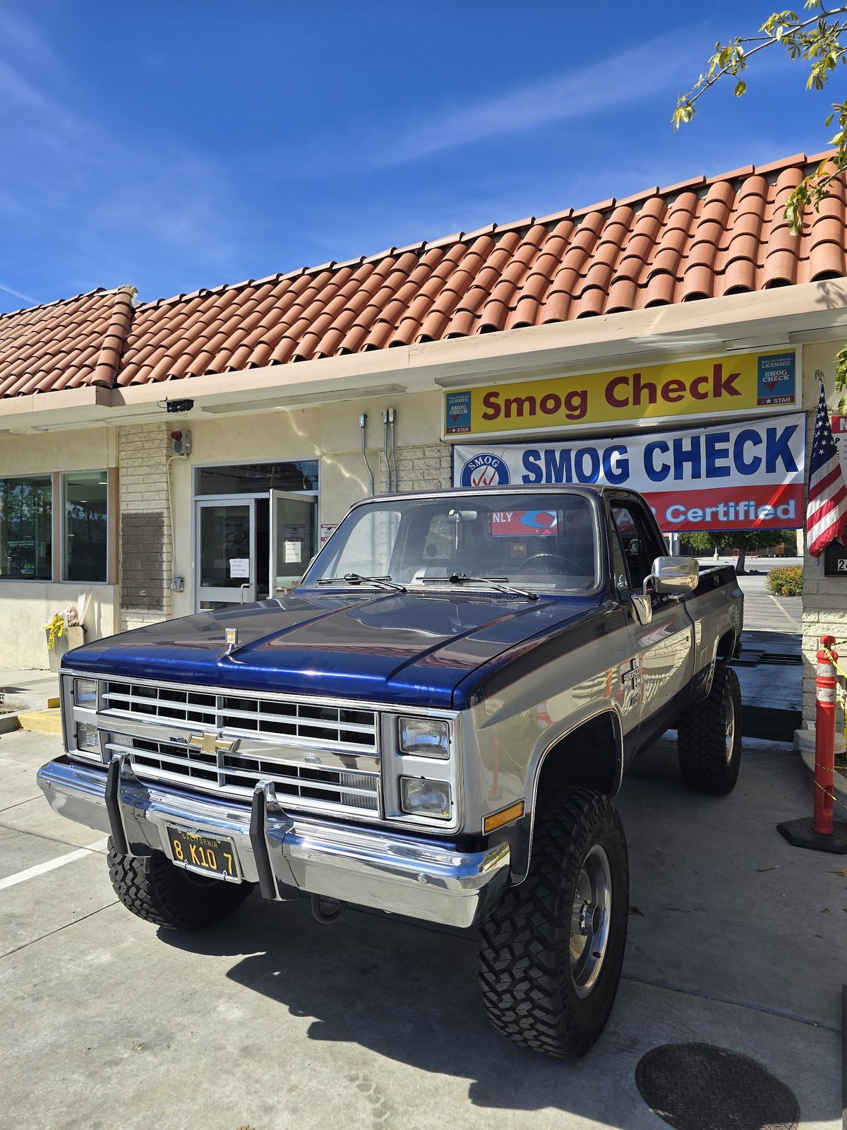 STAR Certified smog check station in Simi Valley with classic Chevy truck